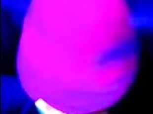 Gnome cosplay big dick black light cumshot