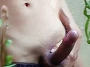 masturbação, orgasmo, gay, sozinho, gay-adolescente, pénis