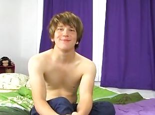 amatør, tenåring, homofil, ung-18, søt, petite, intervju-interview, twink, lollipop, erting