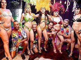 real carnaval squirting anal fuck party orgy