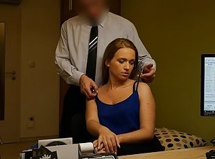 LOAN4K. Whore fucks and dreams to become professional