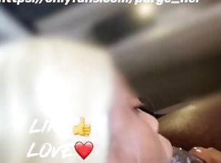 She caught me recording and still suck me up. Subscribe to my ONLYFANS it’s FREE ???????????????