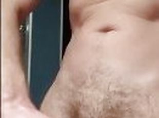 Jeff Champagne hairy hunk Edging and cum session