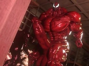 POWER UP Carnage hyper muscle growth animation