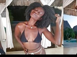 coño-pussy, negra-ebony, madurita-caliente, negra, lencería, bikini, erótico, calientapollas