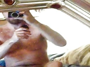 papa, masturbation, amateur, ejaculation-sur-le-corps, énorme-bite, gay, point-de-vue, ejaculation, américaine, solo