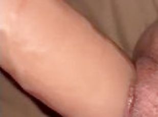 Hot wife toying solo