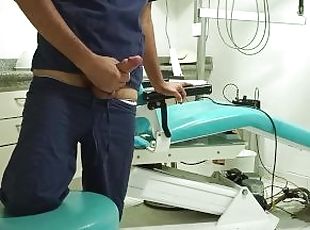 Handjob in the dentist's office full video