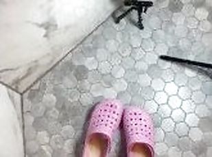 Soap fucking crocs OF