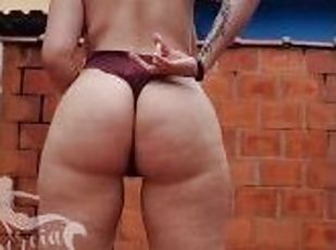 traseiros, amador, latina, brasil, rabo, morena, realidade, tatuagem