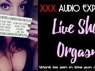 Online Live Show Orgasm (Audio Only - ASMR)
