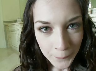 PowerFuck Scene 2 - sexy busty brunette Stoya in POV hardcore