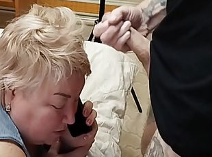 Stepmom Ignores My Wank And I Cum On Her Hair
