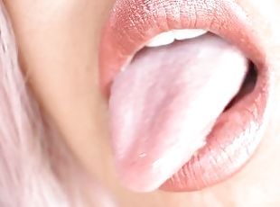 ASMR Sensual Mouth and Tongue
