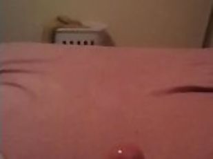 Virgin Boy With Freshly Trimmed Cock Moans and Cums