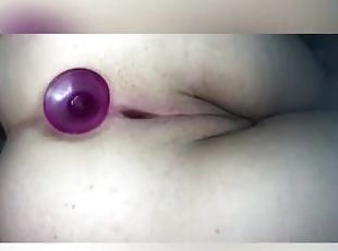 ASMR Close Up Anal Buttplug Training