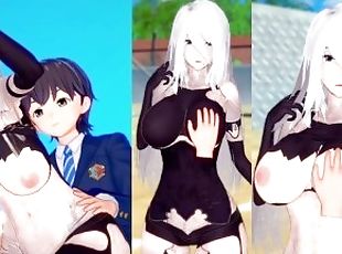 ??????????????????? A2 3DCG???????[Hentai Game Koikatsu! Nier Automata A2(Anime 3DCG Video)]