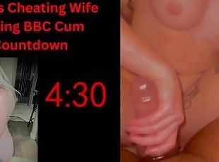 4K Edging By Cuckolds Cheating Wife, Huge Cumshot