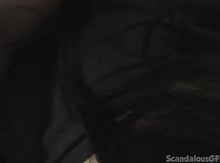 Sexy POV babe blows hard cock in close up