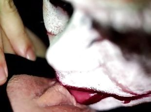 Clit Lick Pussy Eat Our Love is Doomed JOKER & HARLEQUIN - Foxxy Rose & CKing