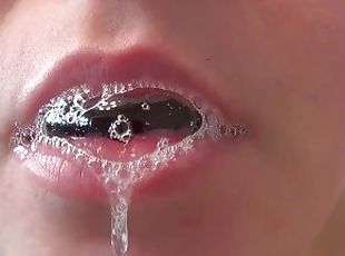 Mouth Fetish: Spitting & Drooling