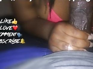 Thick ebony teen gave me a blowjob in an empty house. Subscribe to my ONLYFANS it’s FREE ????????????