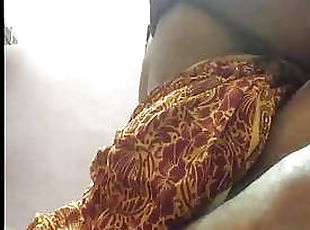 Red saree wit yellow petticoat 