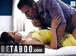 PURE TABOO, Athena Faris Gets Double-Creampied by BF &amp; Step-Bro