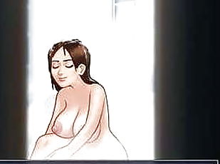 Nude Sister taking Bath.