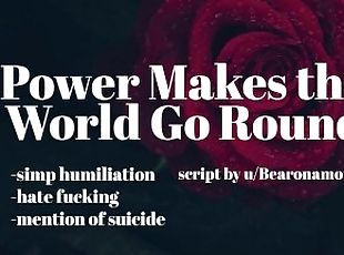 Power Makes the World Go Round [Erotic Audio for Men][Humiliation][Hate Fucking]