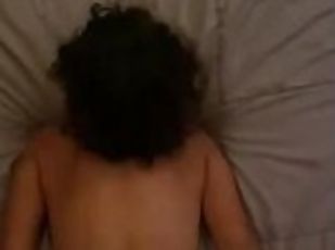 Big Ass Mixed Girl Fucked Doggystyle While Tied Up