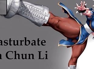 Correte 2 veces con Chun Li. JOI con Mamada y anal.