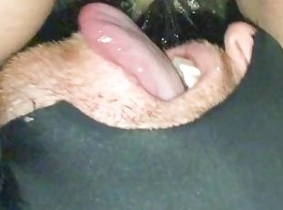 pissing, offentlig, pussy, amatør, milf, par, fetisj