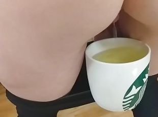 Hot cup of piss