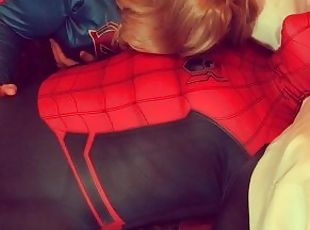 Supergirl FUCKS Spiderman