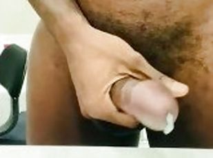 Big Cumshot Black Cock Masturbation