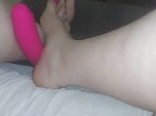 Dildo footjob attempt 1 7/30/2021