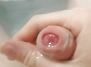 Bubble Bath Uncut Cum Shot