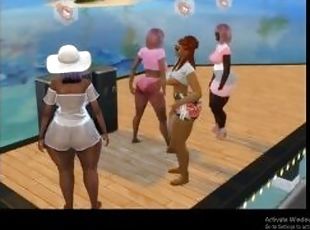 Sims 4 island dance