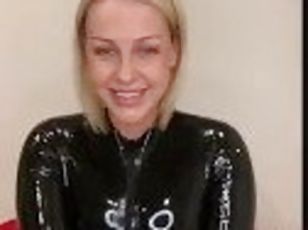 amatori, bunaciuni, blonda, latex, solo, amanta, umilire, dominare, femdom, tatuaj