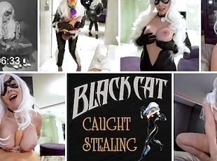 BLACK CAT CAUGHT STEALING - PREVIEW - ImMeganLive