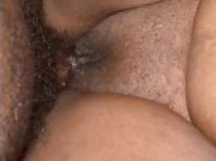 pantat, orgasme, amatir, penis-besar, creampie-ejakulasi-di-dalam-vagina-atau-anus-dan-keluarnya-tetesan-sperma, hitam, penis