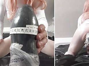My new extreme anal record - 29cm toy