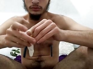 tatic, paroasa, imens-huge, jet-de-sperma, gay, facut-acasa, sperma, fetish, solo, tati