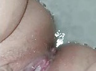 orgasmo, coño-pussy, amateur, juguete, a-solas, húmedo