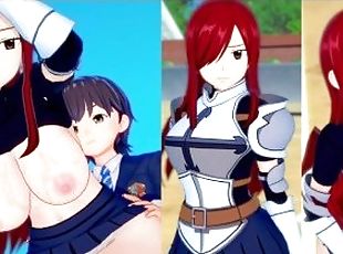 ??????????????????? ??? 3DCG???????[Hentai Game Koikatsu! FAIRY TAIL Erza(Anime 3DCG Video)]