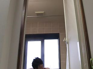 asiatic, imbaiere, paroasa, mama-si-baiat, orgasm, jet-de-sperma, milf, mama, japoneza, laba