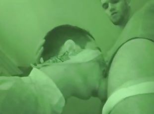 Slut fucked attached by 2 straight badboys for gang bang gensters