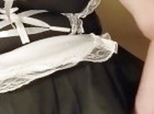 French Maid Milf- solo Squirting Orgasm