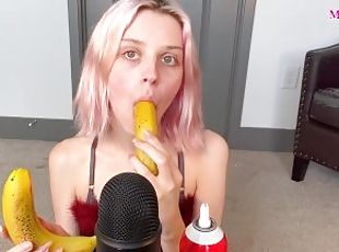 ASMR-Banana Sucking 2